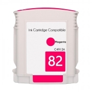 HP 82 M cartuccia d'inchiostro magenta compatibile con HP 82 (C4912A)