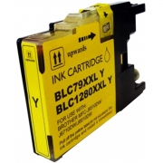 LC 1280 Y cartuccia d'inchiostro giallo alta capacità compatibile con Brother LC-1280XL (LC1280XLY)