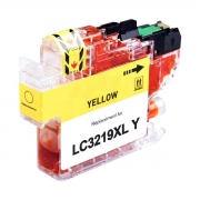 LC 3219 Y cartuccia d'inchiostro giallo alta capacità compatibile con Brother LC-3219XL (LC3219XLY)