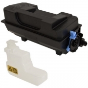 Oivetti B 1073 toner laser nero completo di vaschetta recupero toner compatibile con Olivetti B1073